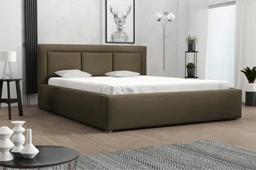 Ældre rammeseng 223x200x93 cm - Møbler - Senge - Sengeramme & sengestel