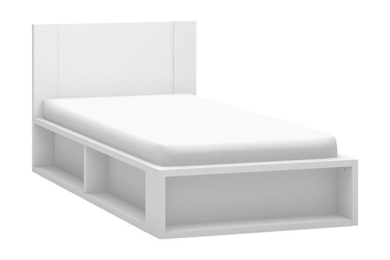 4You Seng 120x200 cm Hvid - VOX - Møbler - Senge - Boxmadras & boxseng