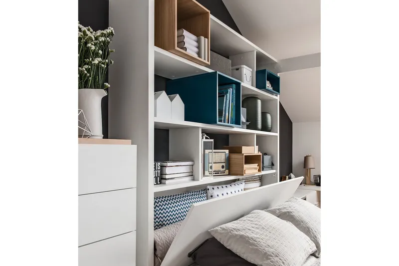 4You Seng 160x200 cm Hvid - VOX - Møbler - Senge - Boxmadras & boxseng