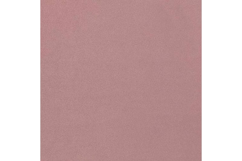 Adeliza Boksseng 140x200 cm - Velour/Lyserød/Træ/Metal - Møbler - Senge - Boxmadras & boxseng