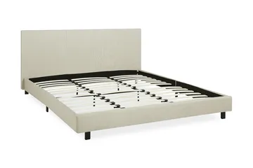 Albi Dobbelt seng 180x200 cm - Beige - Møbler - Senge - Sengeramme & sengestel