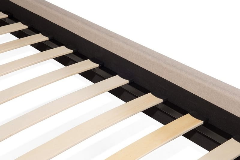 Ambassadør Dobbelt seng 140 | 200 cm - Beige - Møbler - Senge - Boxmadras & boxseng