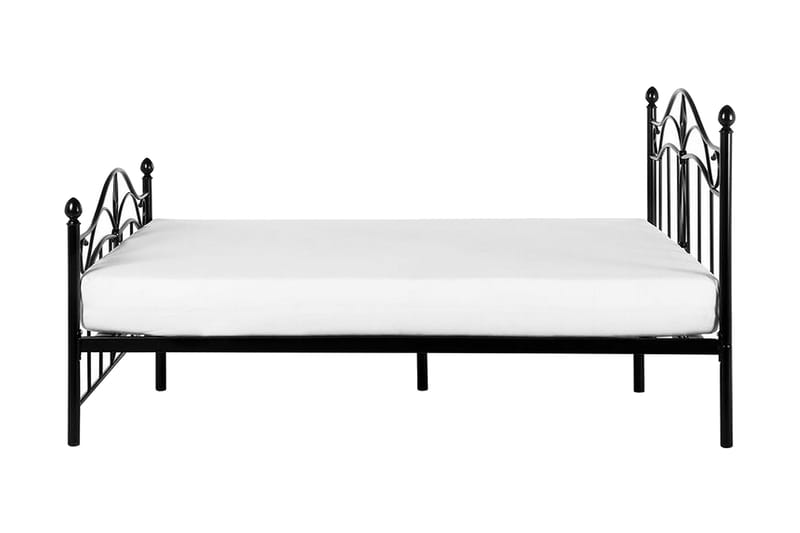 Antlia Boksseng 140x200 cm - Sort - Møbler - Senge - Sengeramme & sengestel