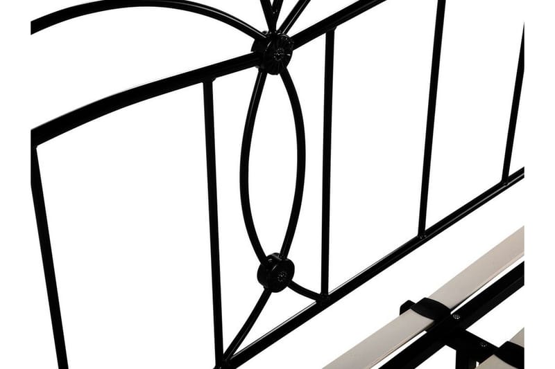Antlia Boksseng 140x200 cm - Sort - Møbler - Senge - Sengeramme & sengestel