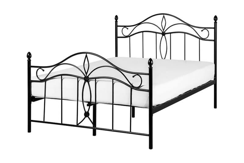 Antlia Boksseng 140x200 cm - Sort - Møbler - Senge - Sengeramme & sengestel