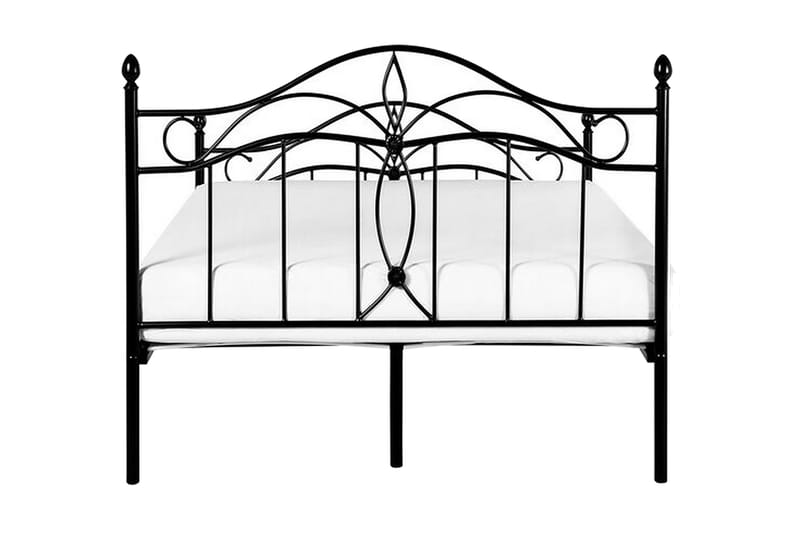 Antlia Boksseng 140x200 cm - Sort - Møbler - Senge - Sengeramme & sengestel