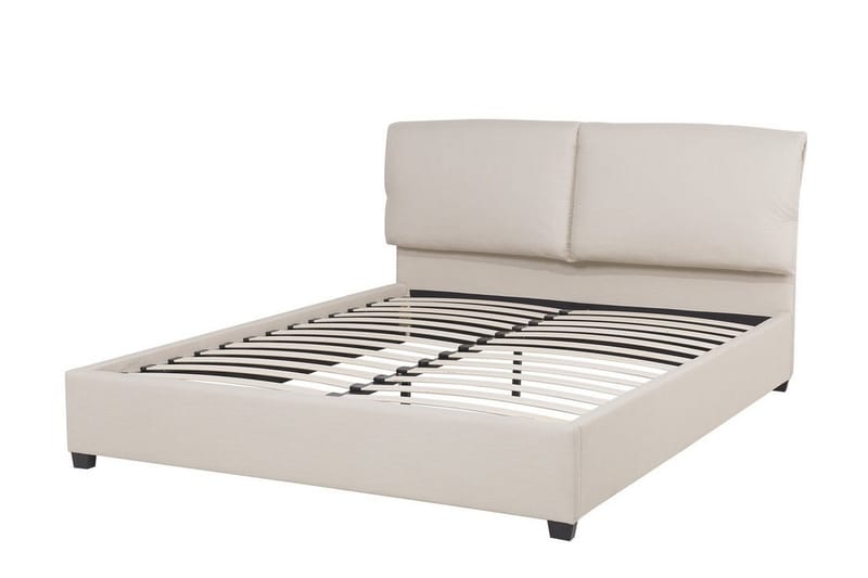Belfort Dobbelt seng 160 | 200 cm - Beige - Møbler - Senge - Boxmadras & boxseng
