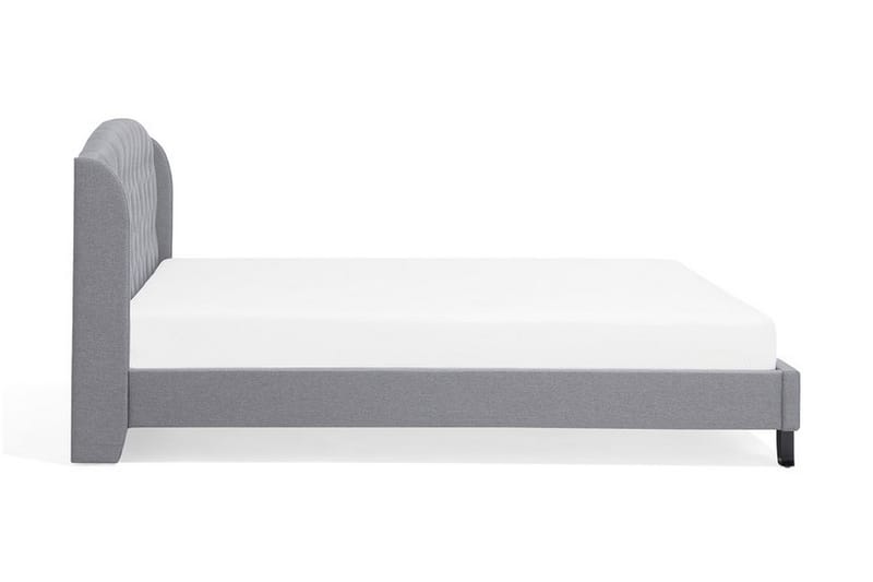 Bordeau | Dobbelt seng 140 | 200 cm - Grå - Møbler - Senge - Boxmadras & boxseng