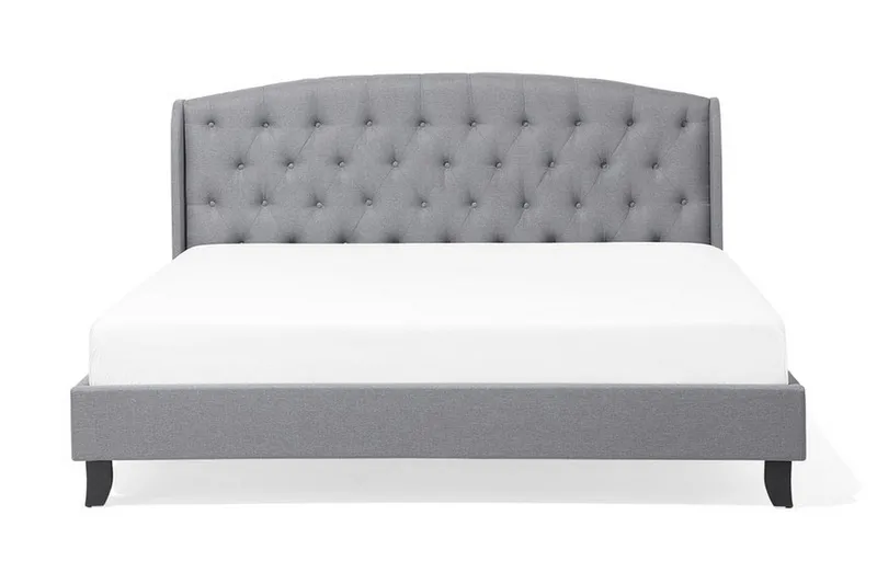 Bordeau | Dobbelt seng 180 | 200 cm, Grå