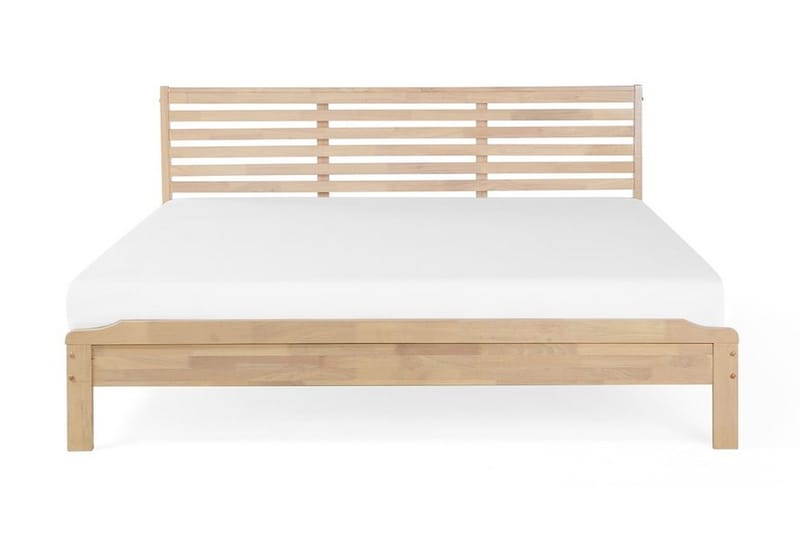 Carnac Dobbelt seng 180 | 200 cm - Træ / natur - Boxmadras & boxseng