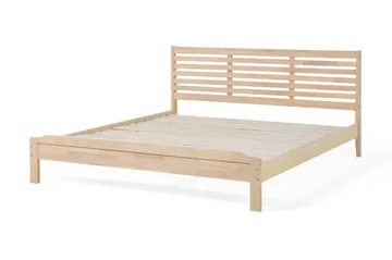 Carnac Dobbelt seng 180 | 200 cm - Træ / natur - Møbler - Senge - Sengeramme & sengestel