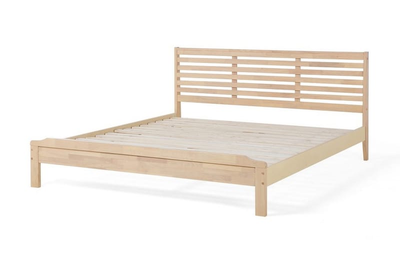 Carnac Dobbelt seng 180 | 200 cm - Træ / natur - Møbler - Senge - Sengeramme & sengestel