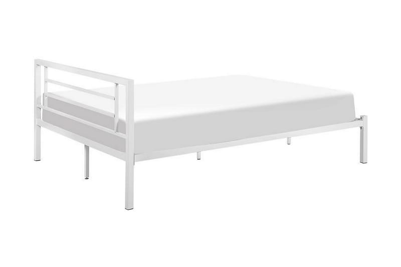 Cusset Dobbelt seng 160 | 200 cm - Hvid - Boxmadras & boxseng