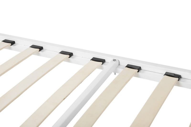 Cusset Dobbelt seng 160 | 200 cm - Hvid - Møbler - Senge - Boxmadras & boxseng