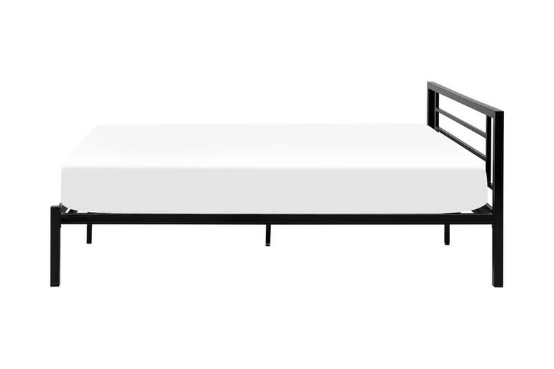 Cusset Dobbelt seng 160 | 200 cm - Sort - Møbler - Senge - Boxmadras & boxseng