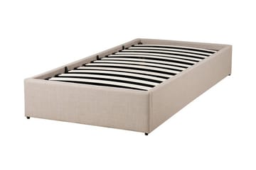 Dinan Dobbelt seng 90 | 200 cm - Beige - Møbler - Senge - Sengeramme & sengestel
