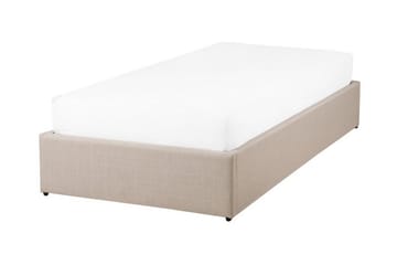 Dinan Dobbelt seng 90 | 200 cm - Beige - Møbler - Senge - Sengeramme & sengestel