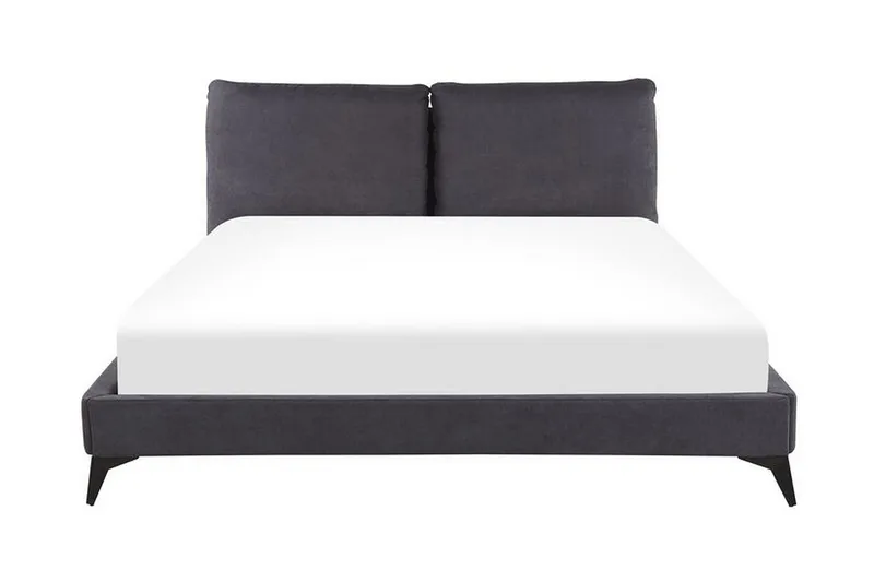 Emelle Boksseng 180x200cm, Velour/Mørkegrå