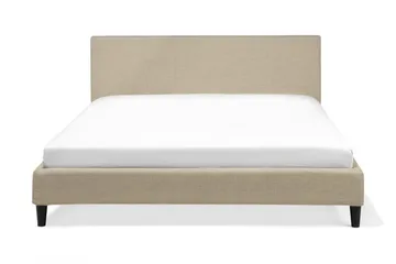 Fitou dobbeltseng 160 | 200 cm - Beige - Møbler - Senge - Sengeramme & sengestel