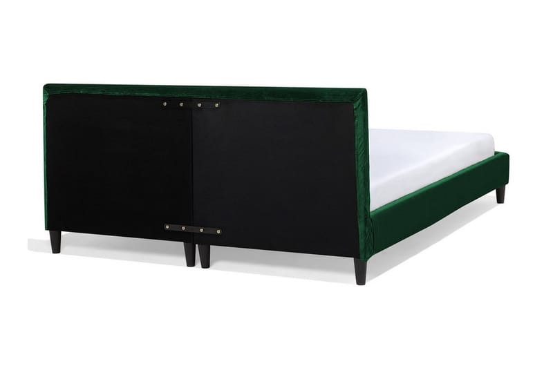 Fitou dobbeltseng 160 | 200 cm - Grøn - Møbler - Senge - Boxmadras & boxseng