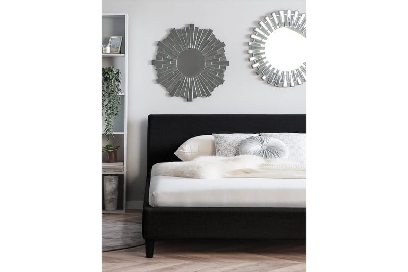 Fitou dobbeltseng 160 | 200 cm - Sort - Møbler - Senge - Boxmadras & boxseng