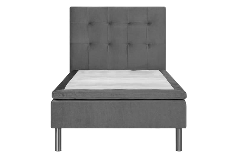 Glad Pluss sengepakke Boksseng 90x200 - Beige - Møbler - Senge - Boxmadras & boxseng