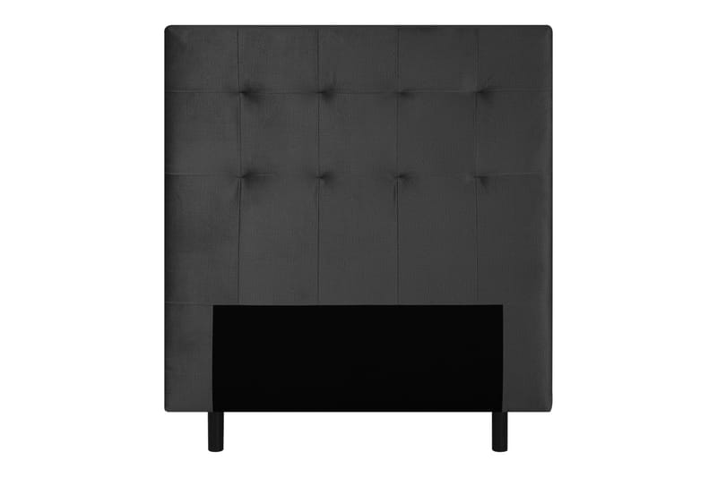 Glad Pluss sengepakke Boksseng 90x200 - Mørkegrå - Komplet sengepakke - Boxmadras & boxseng