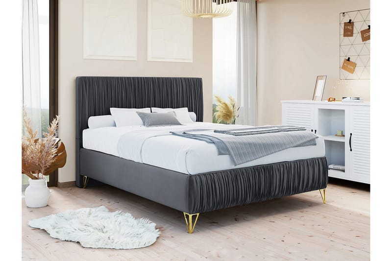 Gortin Rammeseng 120x200 cm - Møbler - Senge - Boxmadras & boxseng