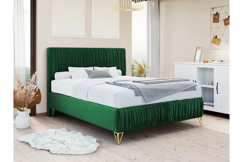 Gortin Rammeseng 140x200 cm - Møbler - Senge - Komplet sengepakke