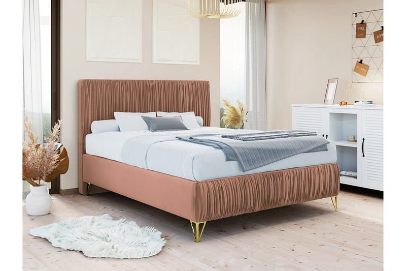 Gortin Rammeseng 140x200 cm - Møbler - Senge - Komplet sengepakke