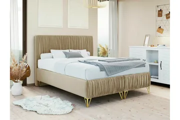 Gortin Rammeseng 160x200 cm - Møbler - Senge - Komplet sengepakke