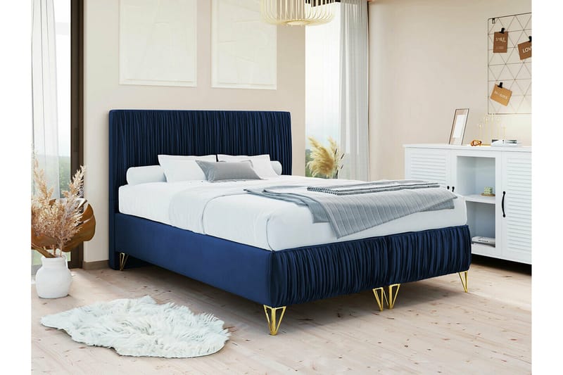 Gortin Rammeseng 160x200 cm - Møbler - Senge - Boxmadras & boxseng