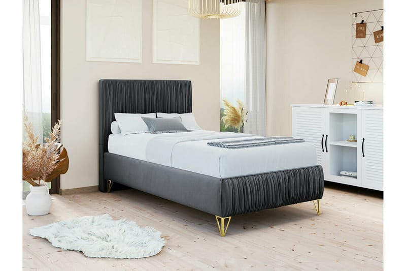 Gortin Rammeseng 90x200 cm - Møbler - Senge - Boxmadras & boxseng