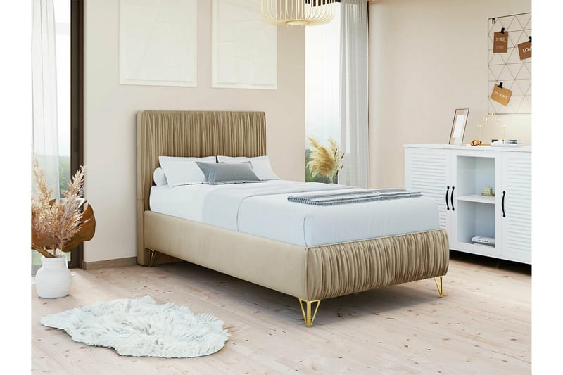 Gortin Rammeseng 90x200 cm - Møbler - Senge - Boxmadras & boxseng