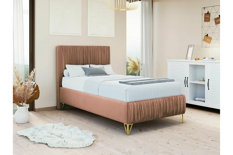 Gortin Rammeseng 90x200 cm - Møbler - Senge - Boxmadras & boxseng