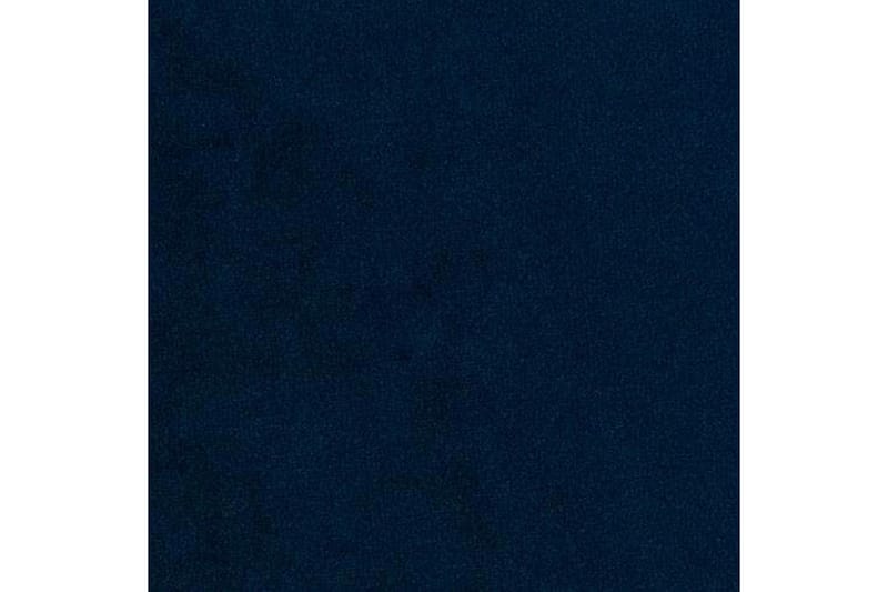 Gortin Sengeramme 80x200 cm i Fløjl med Sengegavl - Blå - Møbler - Senge - Sengeramme & sengestel