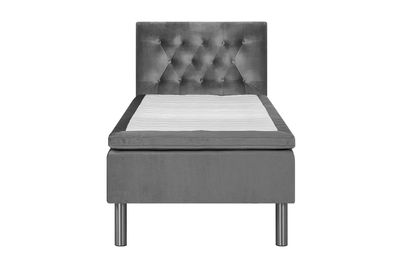 Happy Plus Sengepakke Boksseng 90x200 cm, Grå