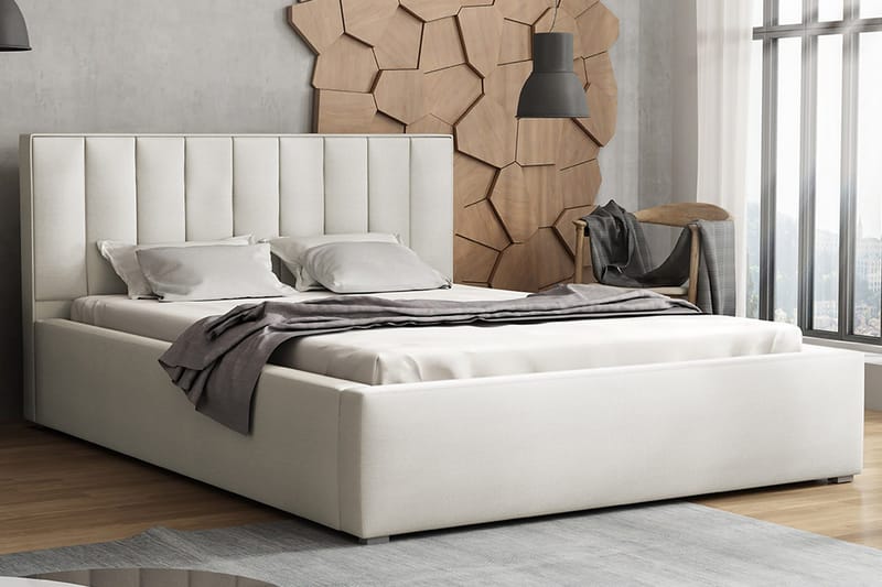 Ideel rammeseng 223x200x93 cm - Møbler - Senge - Boxmadras & boxseng