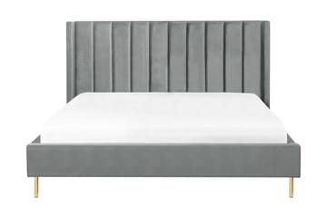 Krukö Sengeramme 180x200 cm - Grå - Møbler - Senge - Sengeramme & sengestel