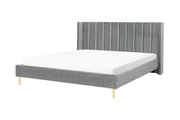 Krukö Sengeramme 180x200 cm - Grå - Møbler - Senge - Sengeramme & sengestel
