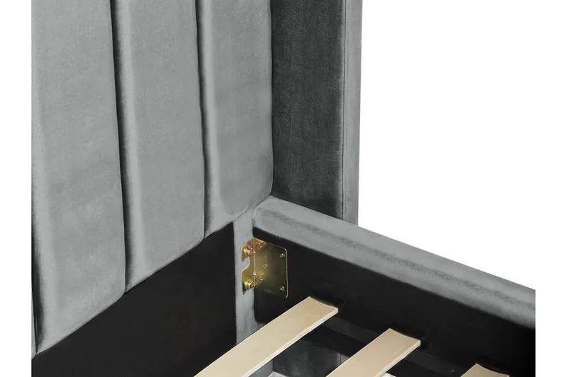 Krukö Sengeramme 180x200 cm - Grå - Møbler - Senge - Boxmadras & boxseng