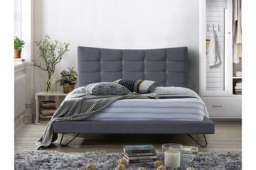 Lannion Dobbelt seng 160 | 200 cm - Grå - Møbler - Senge - Sengeramme & sengestel