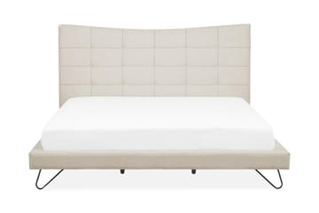 Lannion Dobbelt seng 180 | 200 cm - Beige - Møbler - Senge - Sengeramme & sengestel