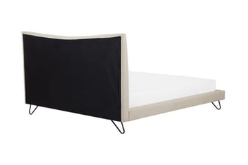 Lannion Dobbelt seng 180 | 200 cm - Beige - Møbler - Senge - Sengeramme & sengestel