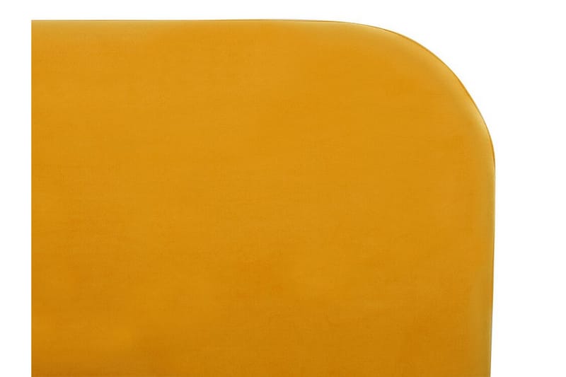 Larochelle Sengeramme 160x200 cm - Gul - Møbler - Senge - Boxmadras & boxseng
