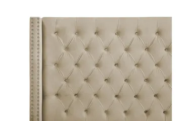 Lubbon Dobbelt seng 160 | 200 cm - Beige - Møbler - Senge - Sengeramme & sengestel