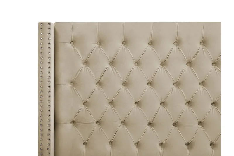 Lubbon Dobbelt seng 160 | 200 cm - Beige - Møbler - Senge - Sengeramme & sengestel