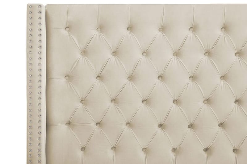 Lubbon Dobbelt seng 180 | 200 cm - Beige - Møbler - Senge - Boxmadras & boxseng