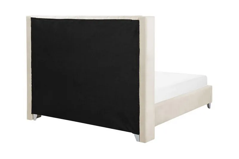 Lubbon Dobbelt seng 180 | 200 cm - Beige - Møbler - Senge - Boxmadras & boxseng