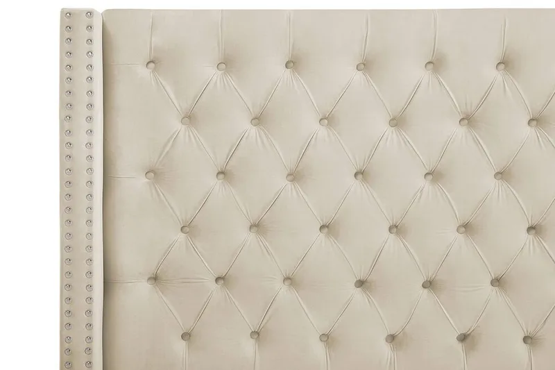 Lubbon Dobbelt seng 180 | 200 cm - Beige - Møbler - Senge - Sengeramme & sengestel